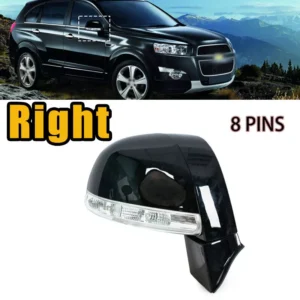 Rearview Side Mirror Assembly For Chevrolet Captiva 2008-17 8PINS